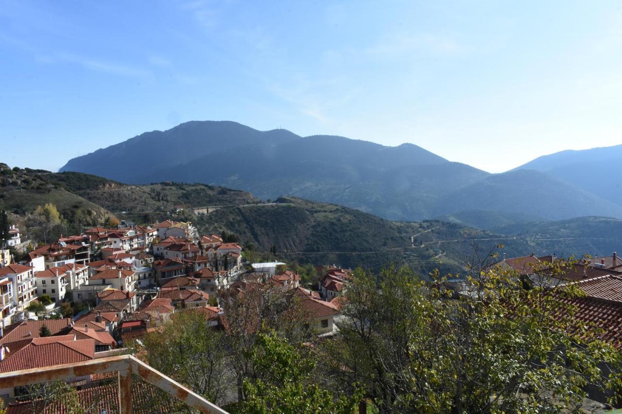 Agiaz' Bed and Breakfast Arachova Exteriör bild